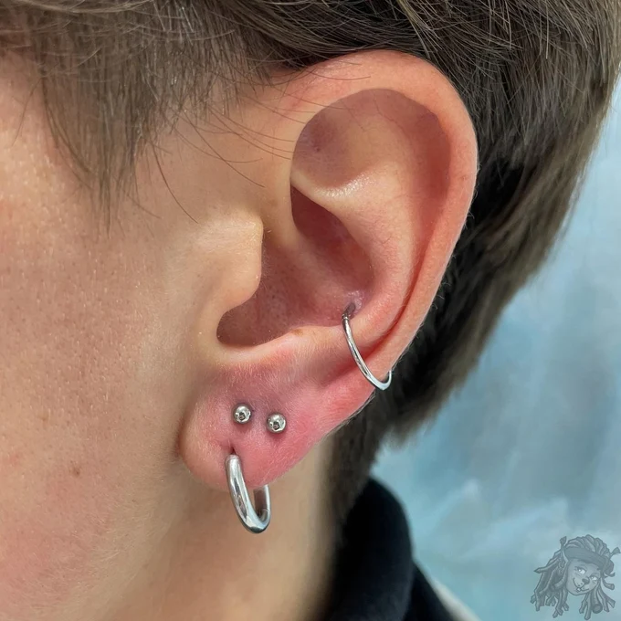 пирсинг мочек