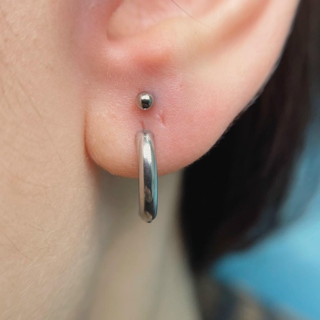 необычный пирсинг мочек