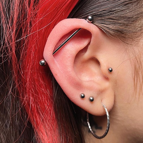 ПИРСИНГ INDUSTRIAL