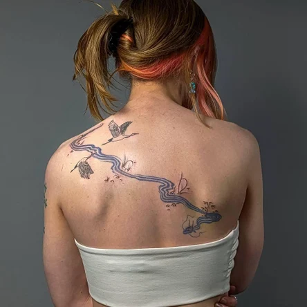 Волна и журавли