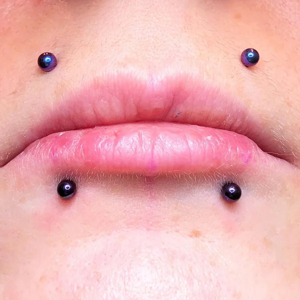ПИРСИНГ LABRET УКУСЫ